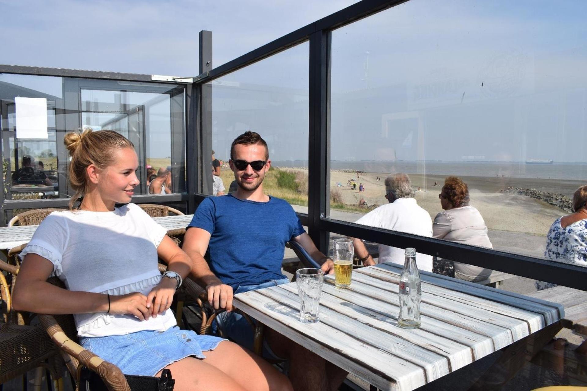 Campingplatz Scheldeoord Zeeland Neben Einem Sandstrand Baarland Εξωτερικό φωτογραφία